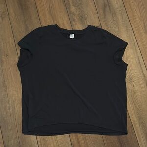 Athleta Black T-Shirt Large